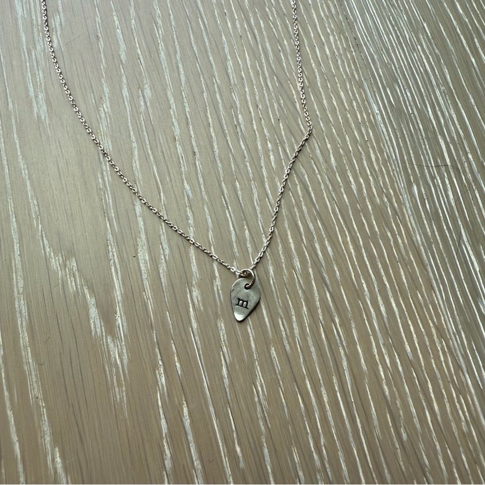 “M” necklace - Picture 3 of 5